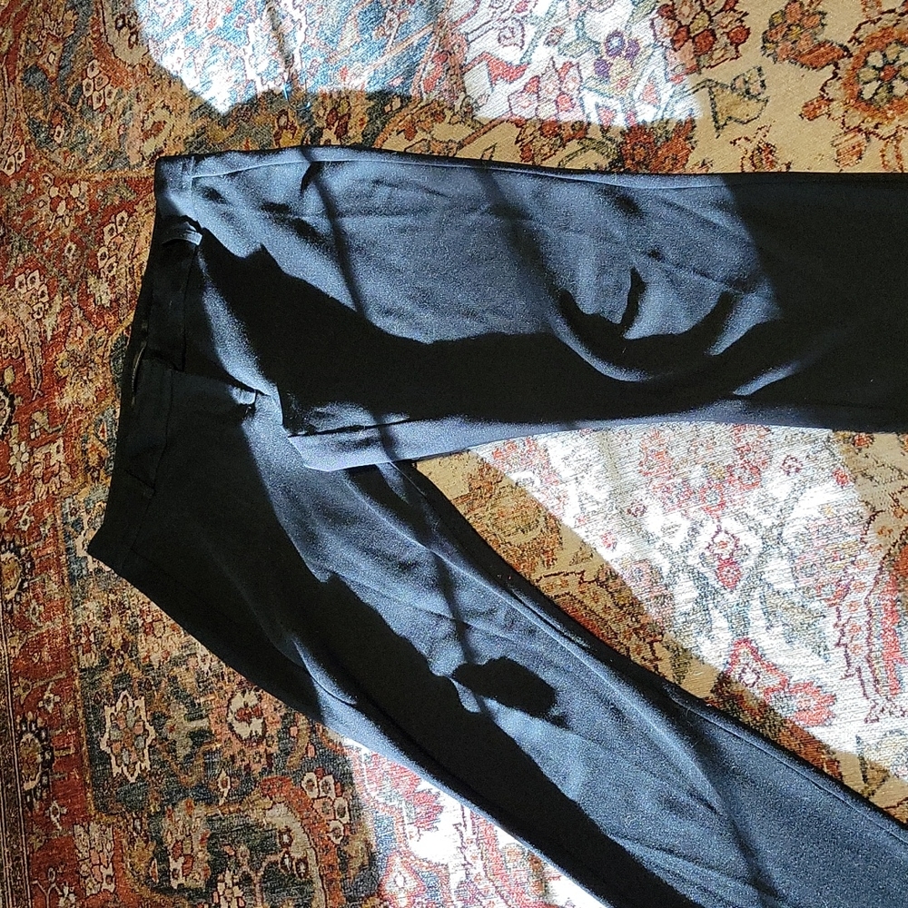 Black ankle length pants